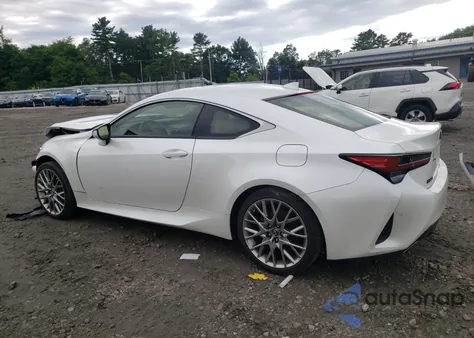2021 Lexus Rc 300 Base z USA, uszkodzony, nr VIN JTHD85ECXM5006096